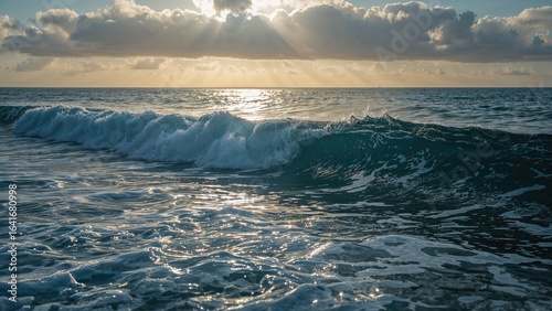 Expansive sea scene showcas...