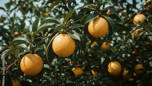 A grapefruit swelling on th...