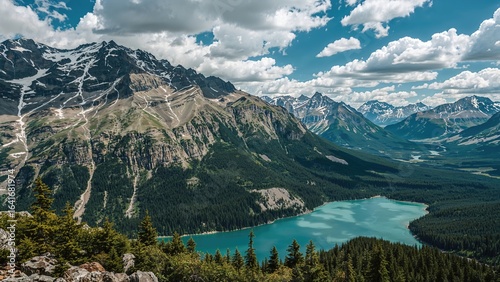 Breathtaking vista of natur...