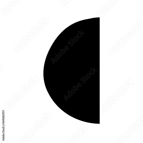 Moon phases icon astronomy