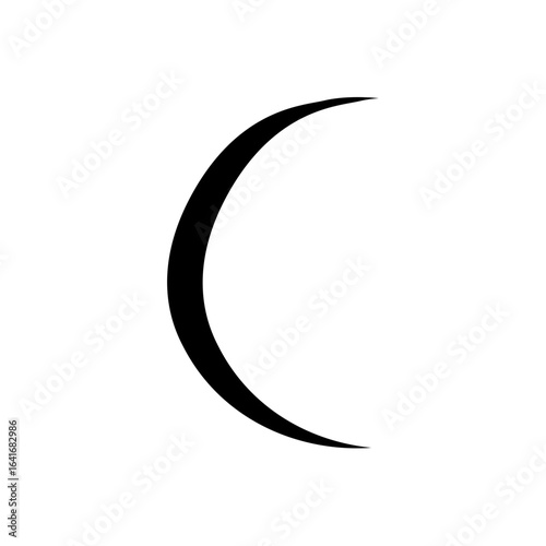 Moon phases icon astronomy
