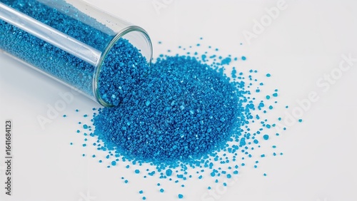 Pearl blue polymer masterba...