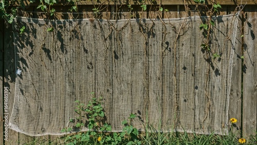 Fence-Hung Plastic Mesh Des...