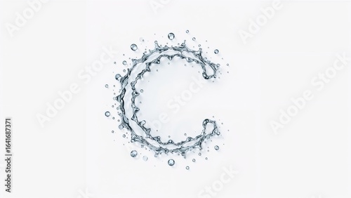 Water droplets shaped like ...