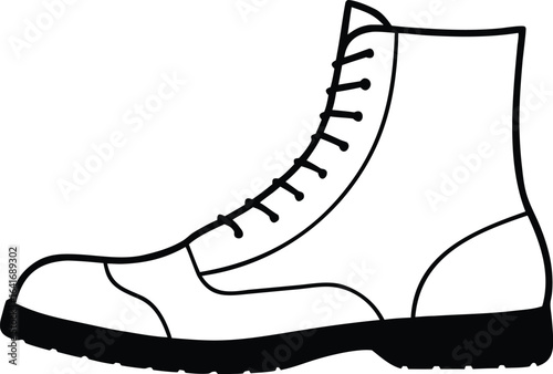  combat boot vector army boot soldier army combat silhouette vector