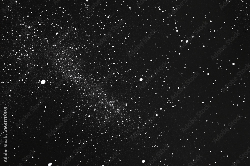 Obraz premium Distant star cluster in the night sky