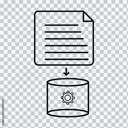Data center icon set. Containing server, hosting, infrastructure, backup, cloud storage, server rack, virtualization, data processing and bandwidth. Solid vector icons collection.
