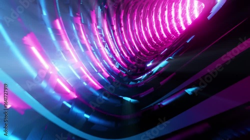 abstract background with glowing lines