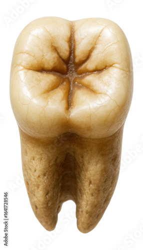 Denisovan tooth with distinct cusp pattern and worn occlusal surface