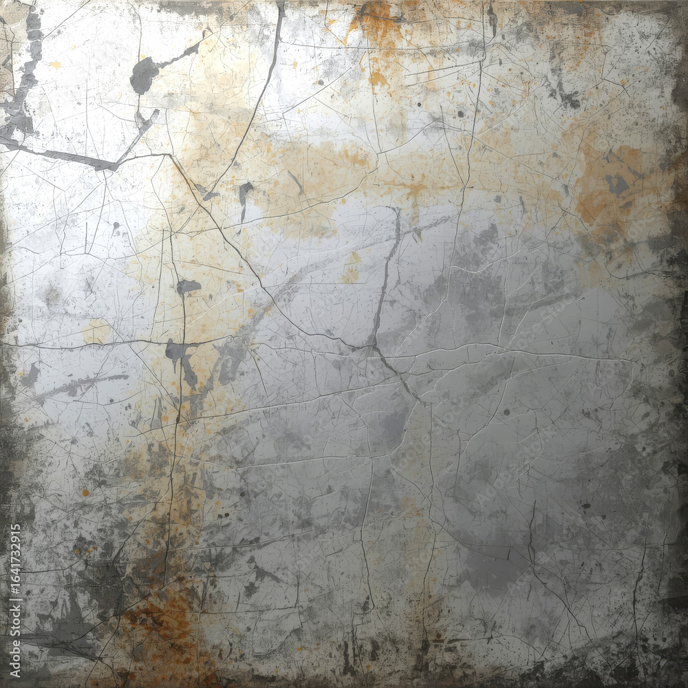 Obraz premium abstract metal background as background. grunge, metallic texture. The surface is heavily scratched and scuffed with a worn, aged appearance. The texture is a mix of gray and silver tones