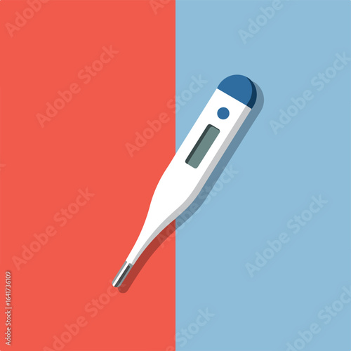 Digital Thermometer for Body Temperature Measurement