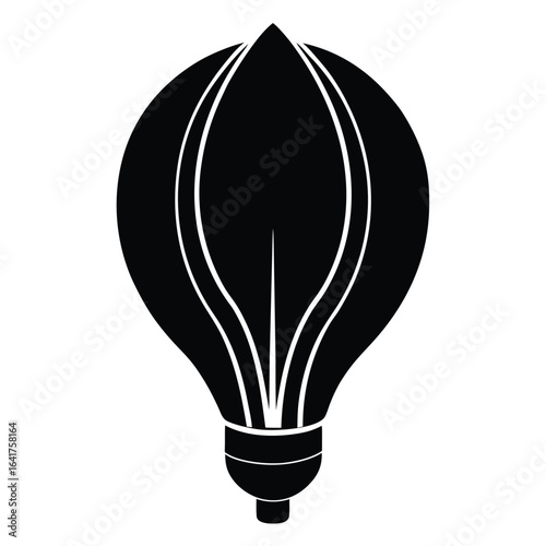 Florist element isolated tulip bulb on white background 