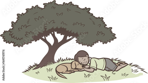 dinosaur in the forest