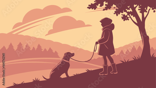 silhouette of a couple