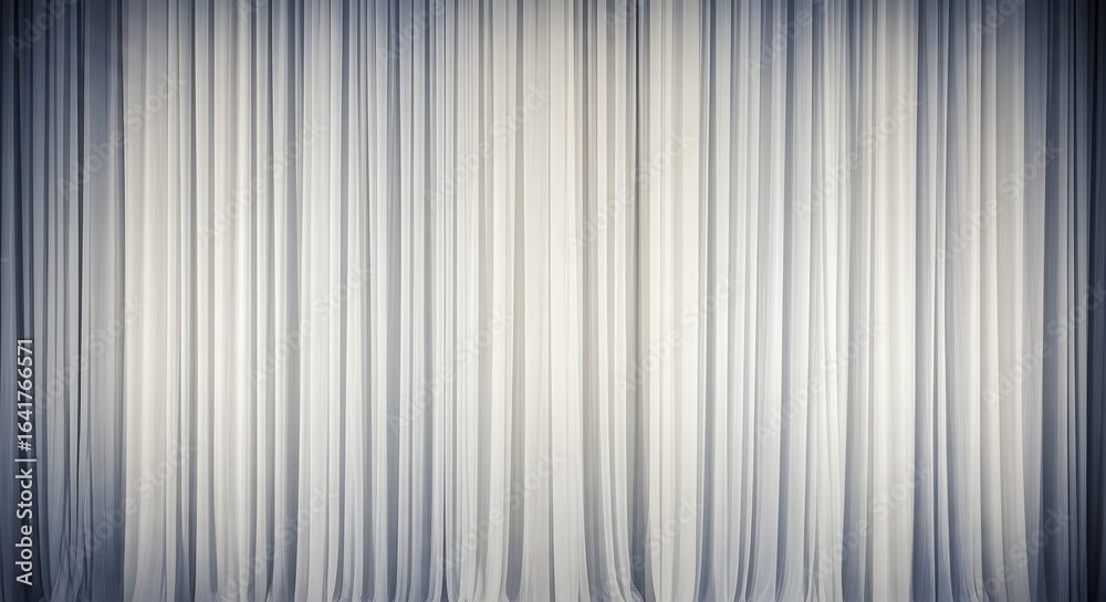 Obraz premium Elegant Stage Curtains Backdrop Theater Drapes Texture Background for Events and Performances Dramatic Curtain Design