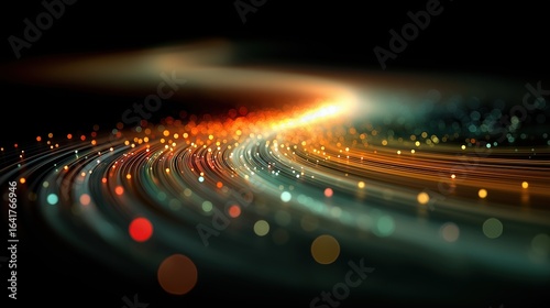 A 3d hologram of data symbolizing an AI agent and AGI technology using agentic superintelligence in the future for autonomy and the growth of ASI during the singularity