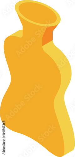 Hot water bottle radiating warmth, providing comfort and relief on cold days
