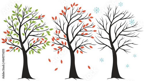 tree with hearts
