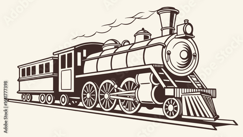 old steam locomotive