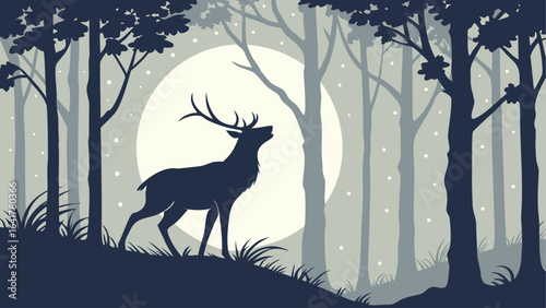 deer in the forest