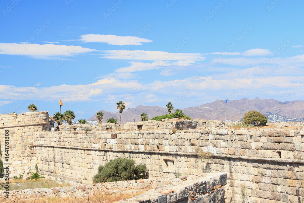 Fototapeta premium Fortress Antimachia, Greece