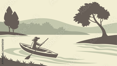 canoe on the beach