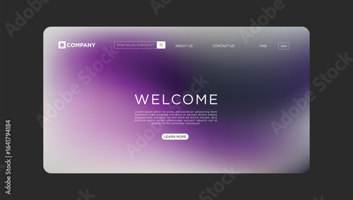 Modern website design template perfect for businesses wanting a professional and clean web presence