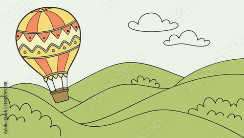 hot air balloon