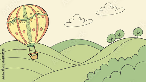 vector illustration of a farm