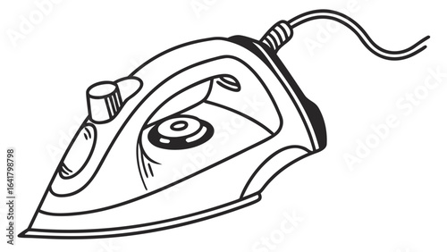 iron cartoon illustration
