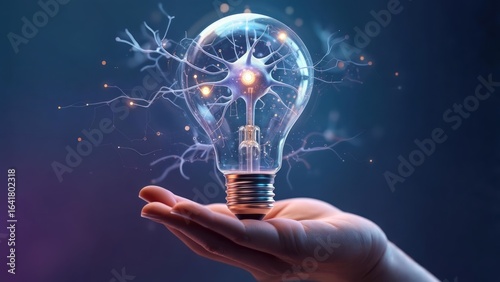 Lightbulb with neural network