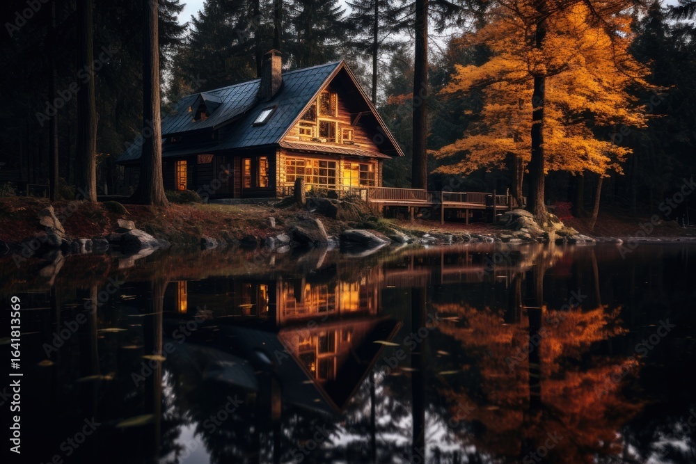 Fototapeta premium House architecture building outdoors.