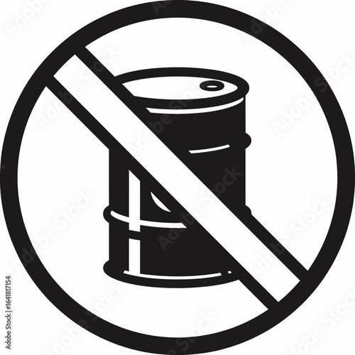No oil barrel allowed