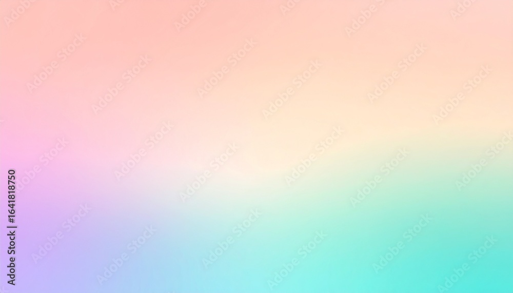 Obraz premium Soft pastel gradient background design.