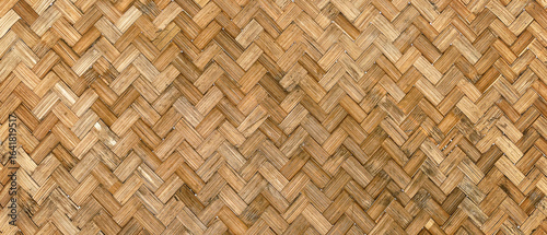 Panel kuchenny z motywem Traditional woven bamboo pattern for cultural, eco-friendly, and artisanal designs.