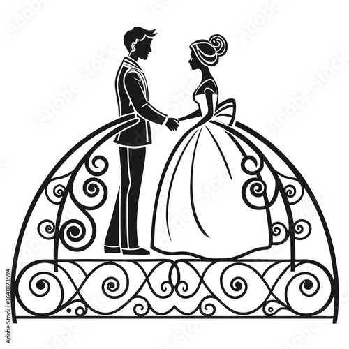 bride in wedding dress