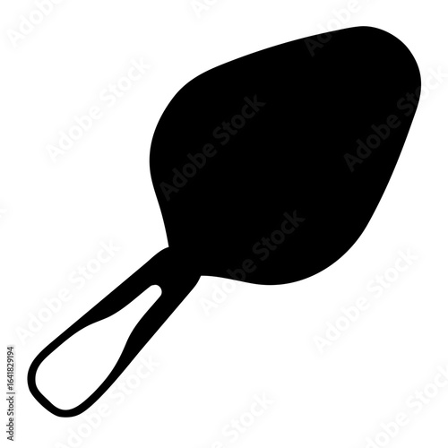 Simple Serving Spoon Silhouette