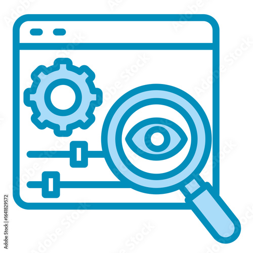 Oversight Panel  Icon Element For Design