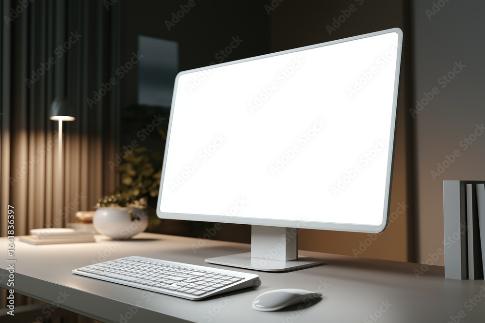 Fototapeta premium Modern Computer Mockup