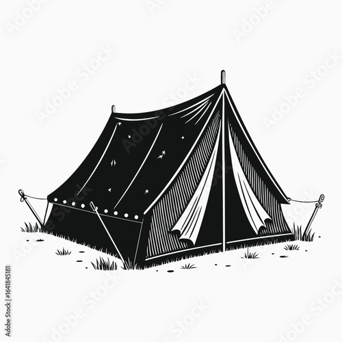 circus tent vector illustration