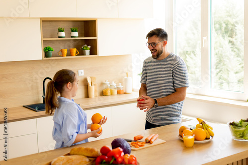 Joyful moments in the kitch...