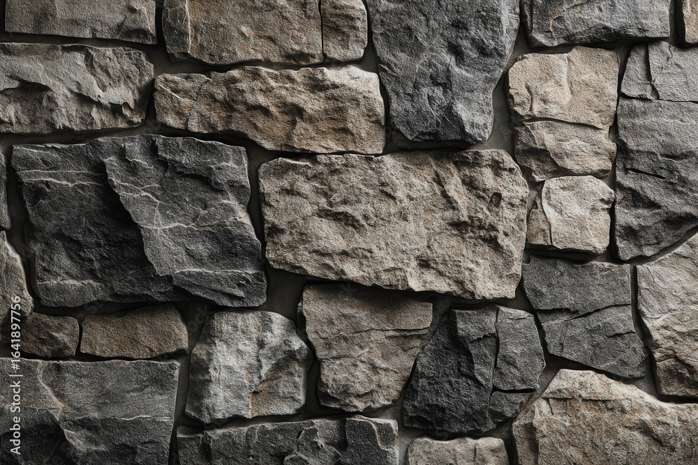 Fototapeta premium Closeup stone wall texture