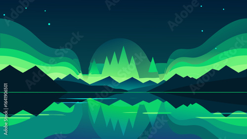 stunning northern lights aurora borealis sky beauty