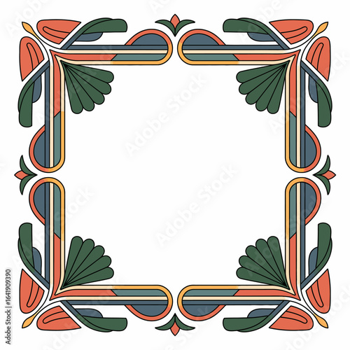 hires and vector at my page frame colorful editable vector hires for gold classic shape Artwork
