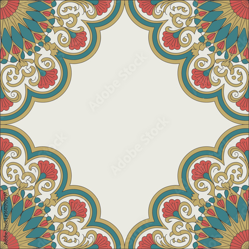 hires and vector at my page frame colorful editable vector hires for gold classic shape Artwork
