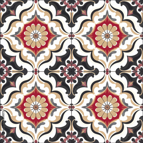 vector illustration hires Collection of High-Resolution Abstract Seamless ornament Patterns with Diverse Designs and Textures 
