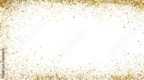 Golden glitter christmas abstract background. Shiny golden lights golden giltter texture christmas abstract background