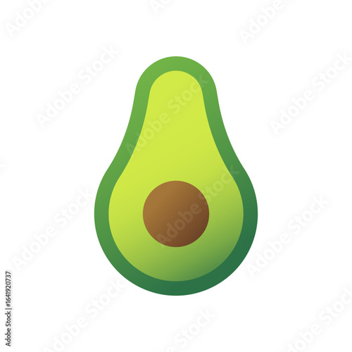 Avocado Vector Illustration