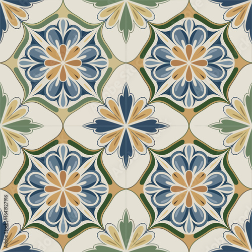 Wallpaper Mural vector illustration hires Collection of High-Resolution Abstract Seamless ornament Patterns with Diverse Designs and Textures 
 Torontodigital.ca