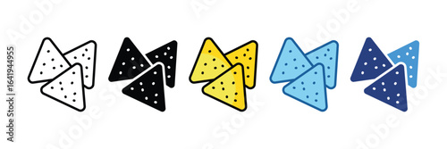 Nachos  Icon Element For Design
